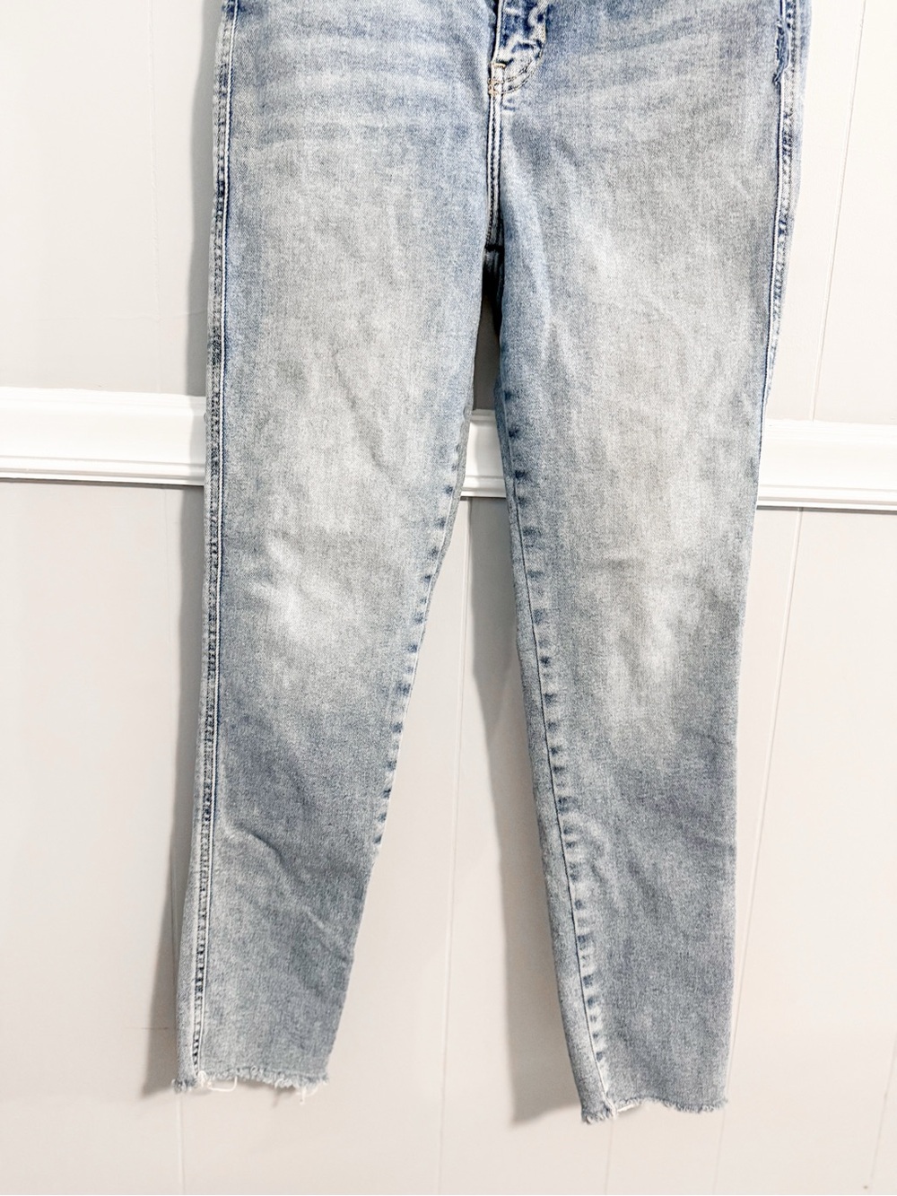 Free People We The Free Light Wash High-Rise Jeans - Picture 4 of 6